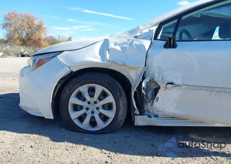 2024 Toyota Corolla Hybrid Le from USA, damaged, VIN JTDBDMHEXRJ008635